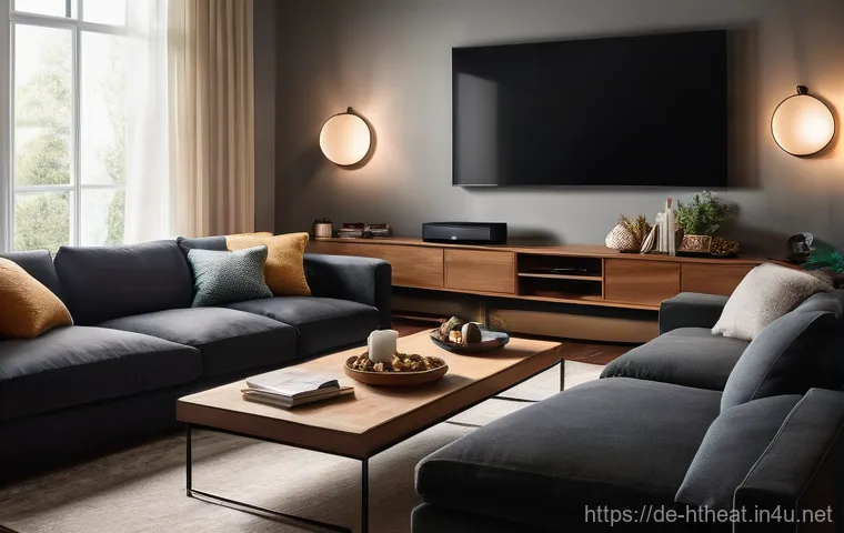 보스 홈시어터 - <h2>Image Prompt 1: Immersive Family Movie Night</h2>